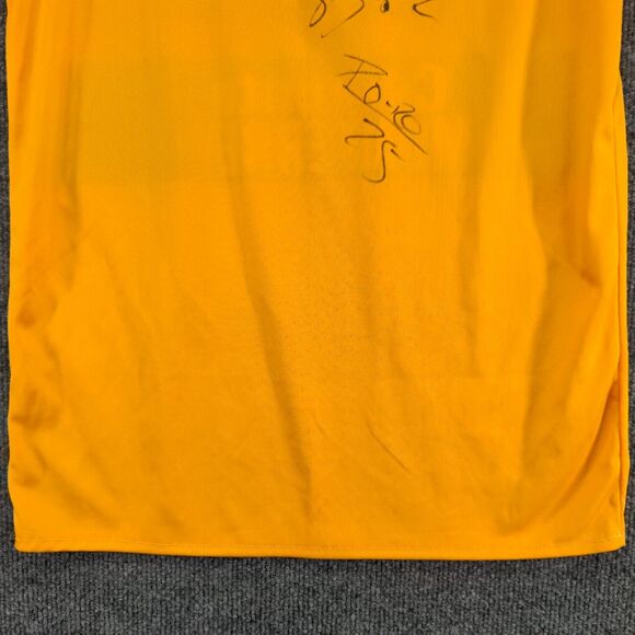 Cemento Monterrey Boys Soccer Jersey Yellow Size Actual 32x24 Autographed Signed - Picture 9 of 16